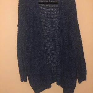Blue/Navy Warm Knit Cardigan
